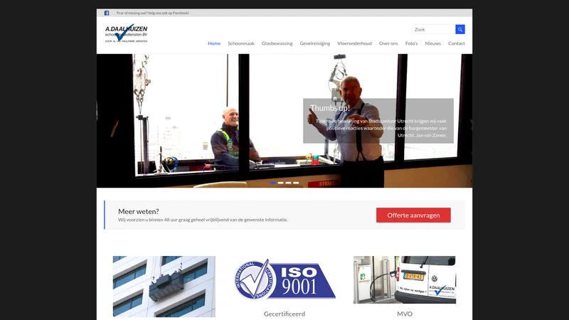 Website van A.Daalhuizen Bedrijfsdiensten