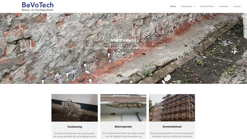 Website van Bevotech