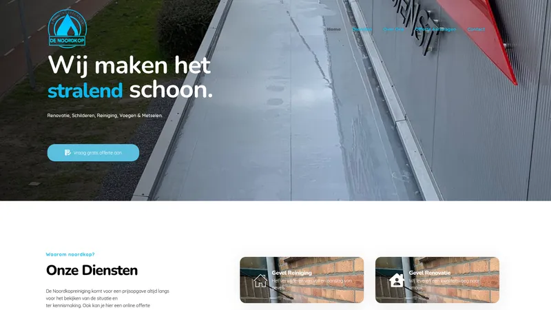 Website van denoordkopreiniging