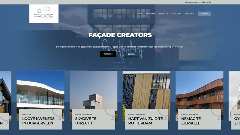 Website van facadecreators