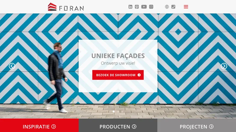 Website van Foran