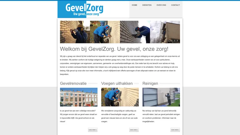 Website van GevelZorg