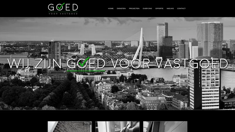 Website van GOED VOOR VASTGOED B.V.