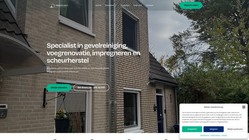 Website van Groeneveldgevels