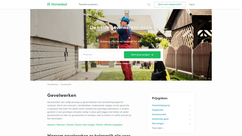 Website van Homedeal
