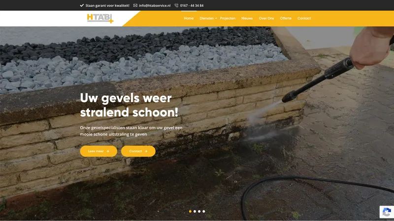 Website van HTAB Service
