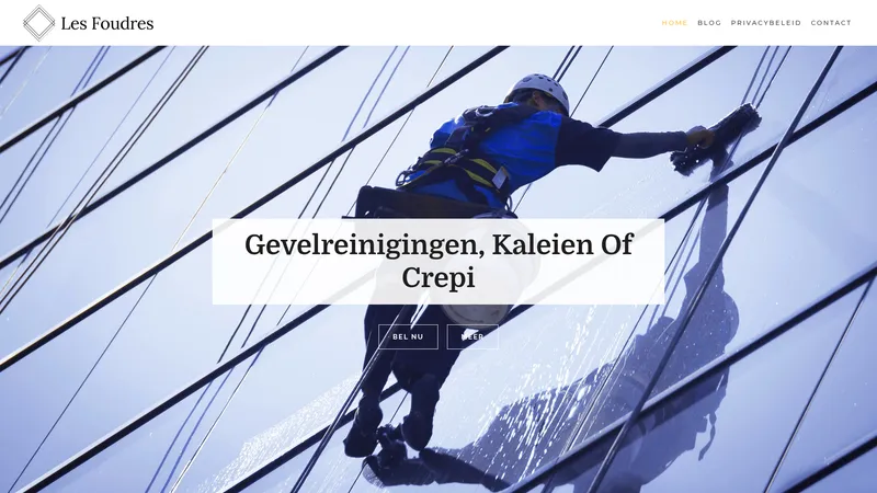 Website van Lesfoudres