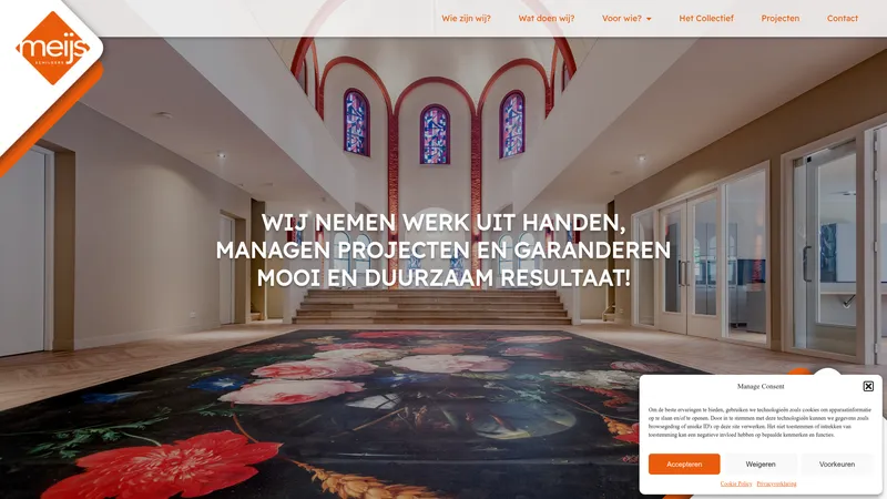 Website van Meijs Schilders