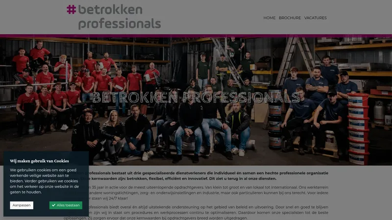 Website van NB+ Groep