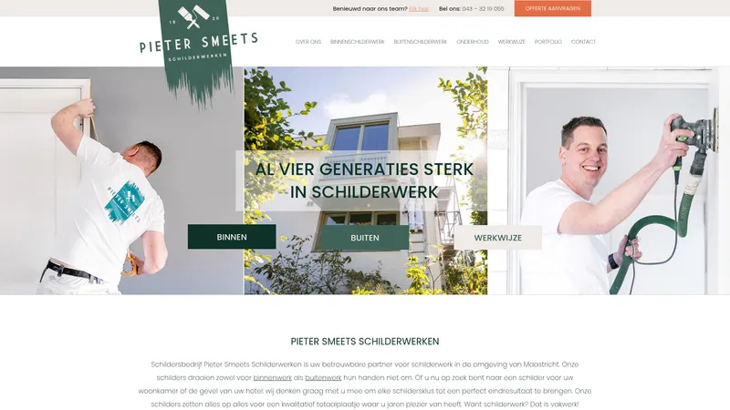Website van Pieter Smeets