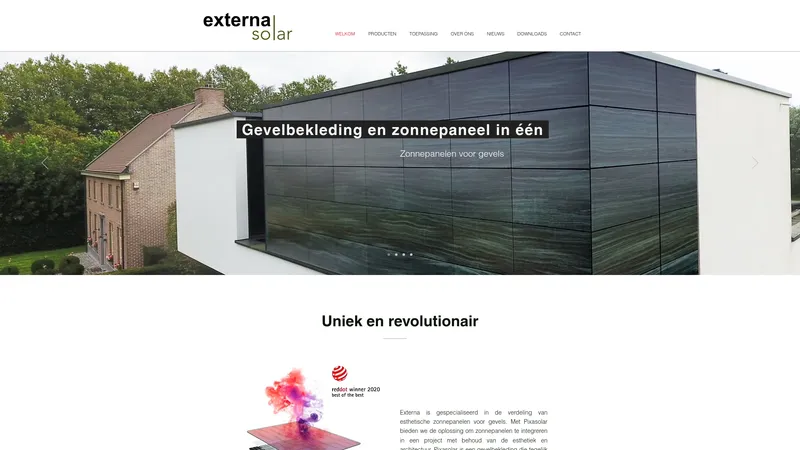 Website van Pixasolar