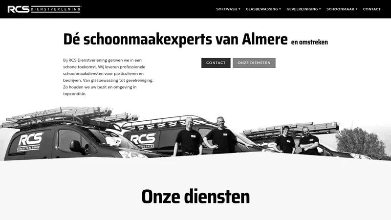 Website van RCS Dienstverlening v1.36 With