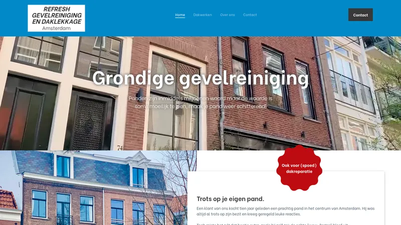 Website van Refresh