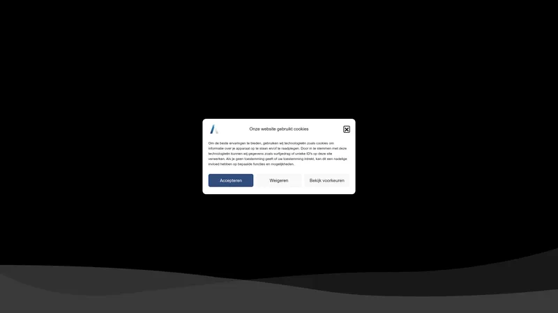 Website van Schoonmaakbedrijf Hollander
