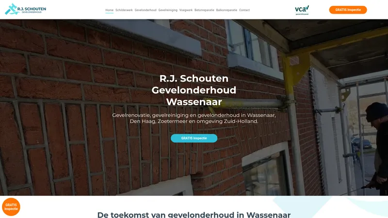 Website van Schouten Gevelonderhoud