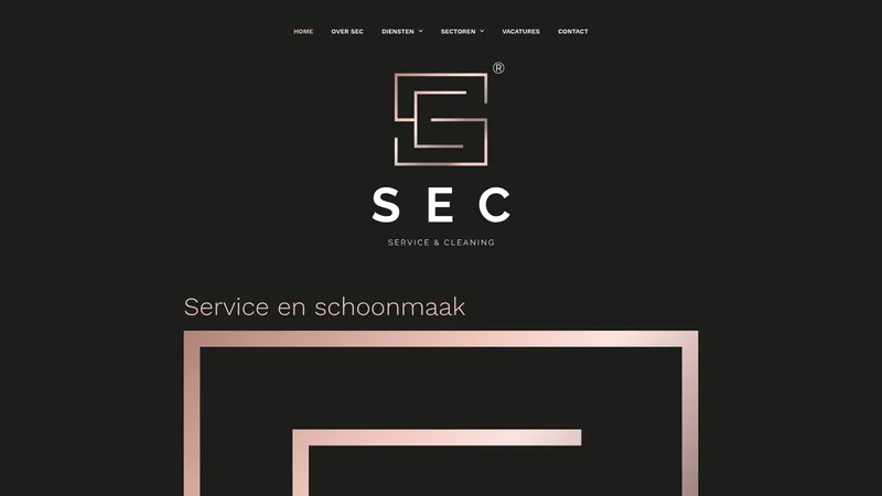 Website van SEC Leiden