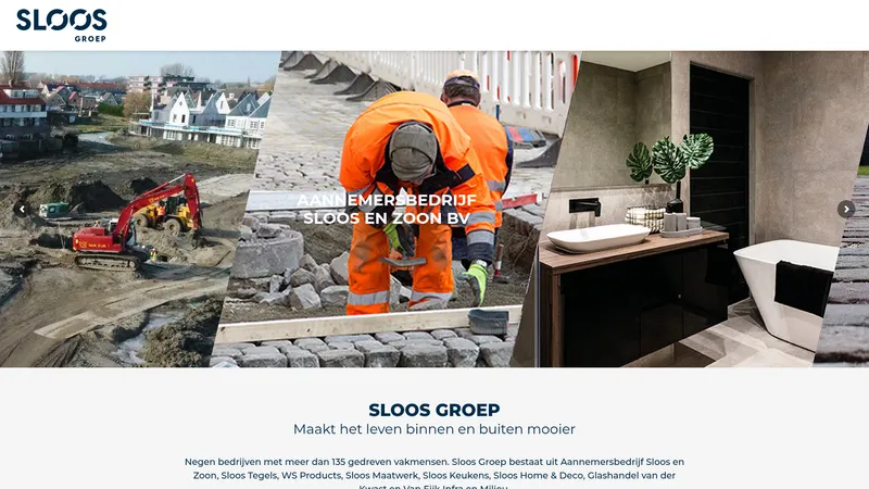 Website van SloosGroep