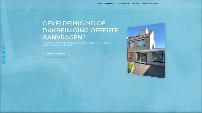 Website van Spoeddakdekker Holland