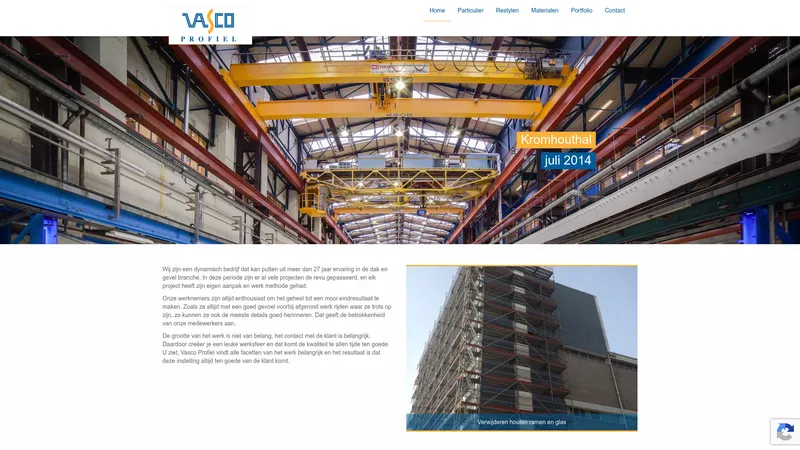 Website van Vascoprofiel