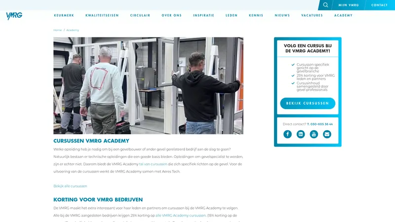 Website van VMRG
