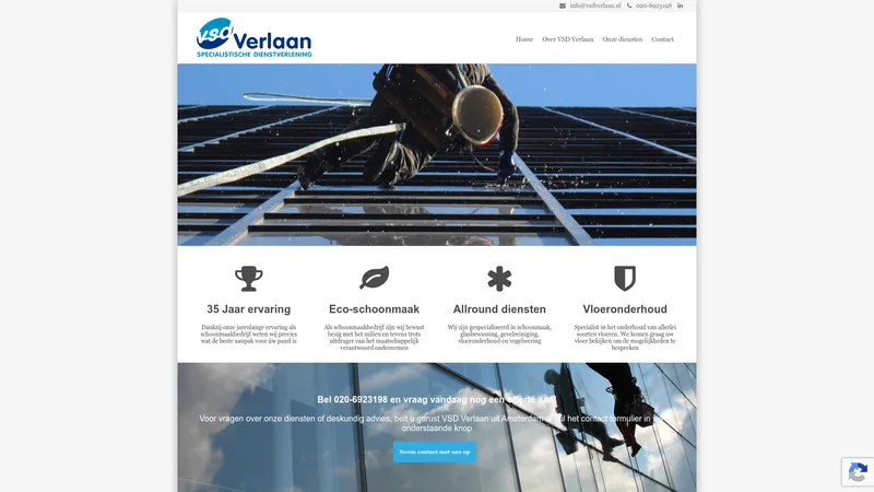 Website van VSD Verlaan