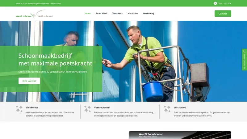 Website van Weelschoon
