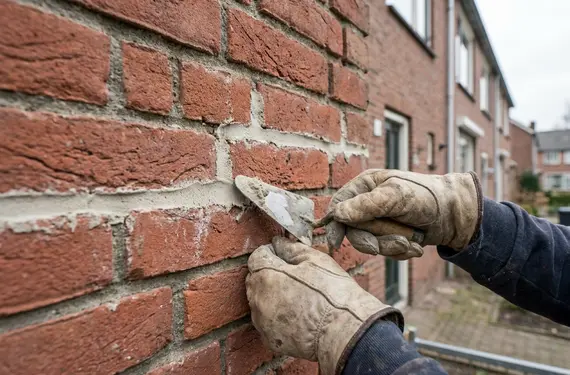 Professioneel gevelwerk door een gevelspecialist, de werkwijze